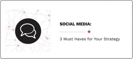 3 Must Haves for Your Social Media Strategy